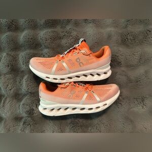 Men's On Running Cloudsurfer Flame | White Athletic Shoes